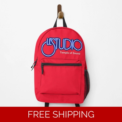 Le Studio Backpack CH Red White & Blue Logo TOS